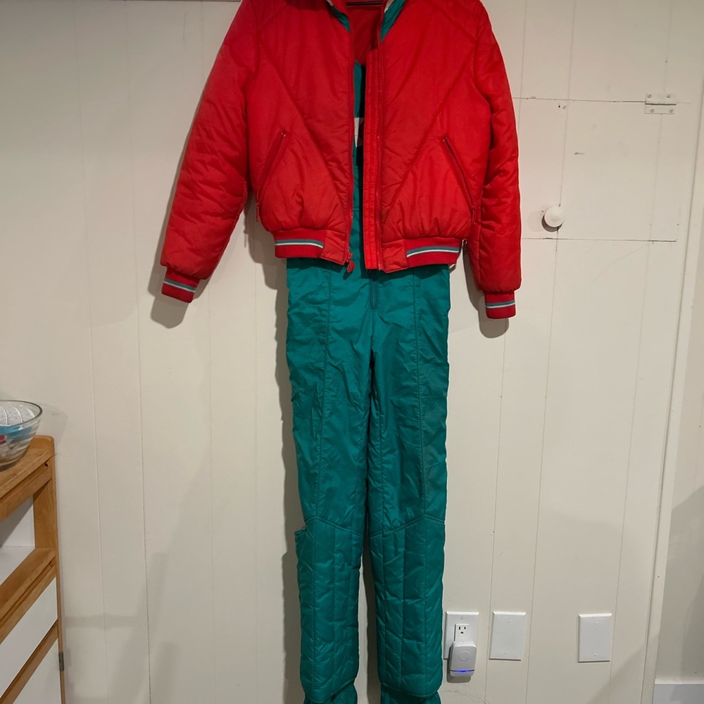 White Stag Red nylon outer wear